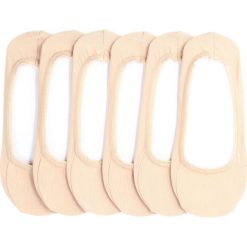 Skarpetki damskie: 10-pack-Beżowe Stopki I Know