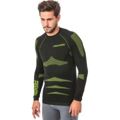 Koszulki sportowe męskie: Freenord Koszulka męska EnergyTech EVO Freenord Black/Lime r. M