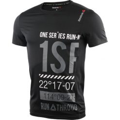 Koszulki sportowe męskie: koszulka do biegania męska REEBOK ONE SERIES SHORT SLEEVE TEE 2 / AX9496