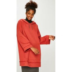 Answear - Bluza Nomad. Zielone bluzy damskie z kieszeniami marki ANSWEAR, uniwersalny, z bawełny, z kapturem. W wyprzedaży za 99,90 zł.