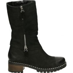 Botki - 96889 NERO. Czarne botki damskie skórzane marki Venezia. Za 489,00 zł.