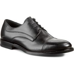 Półbuty GINO ROSSI - Henry MPV122-251-0900-9900-0 Czarny. Czarne buty wizytowe męskie Gino Rossi, bez wzorów, ze skóry, eleganckie, bez zapięcia. W wyprzedaży za 399,00 zł.