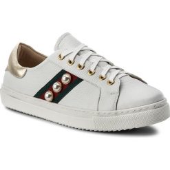Sneakersy SERGIO BARDI - Brozolo SS127291618DS 102. Białe półbuty damskie marki Sergio Bardi, ze skóry. W wyprzedaży za 239,00 zł.
