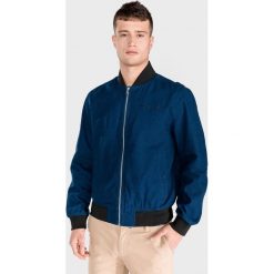 Calvin Klein Chambray Kurtka Niebieski. Niebieskie płaszcze męskie Calvin Klein, m, bez wzorów, z bawełny. Za 912,95 zł.