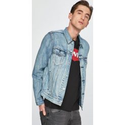 Levi's - Kurtka. Niebieskie płaszcze męskie Levi's®, s, bez wzorów, z bawełny, krótkie, bez kaptura. W wyprzedaży za 319,90 zł.