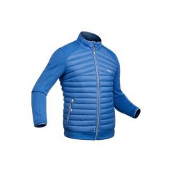 Bluza narciarska 900 męska. Szare bluzy męskie WED'ZE, xl, bez wzorów, z elastanu, bez kołnierzyka, bez rękawów, bez kaptura. Za 179,99 zł.