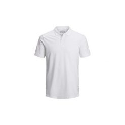 Koszulki polo z krótkim rękawem Jack Jones 12136516 BASIC POLO POLO m__czyzna WHITE. Białe koszulki męskie Jack & Jones, s, bez wzorów, polo, z krótkim rękawem, krótkie. Za 69,16 zł.