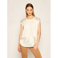 Bluzka Marella Dentice 39460307. Białe bluzki damskie Marella, xxl, bez wzorów, bez kołnierzyka, bez rękawów. Za 629,00 zł.