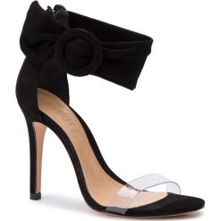 Sandały SCHUTZ - S 01387 1510 0002 U Black/Transpar. Czarne klapki damskie Schutz, z aplikacjami, ze skóry, bez obcasa, na obcasie. Za 679,00 zł.