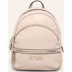 Guess Jeans - Plecak. Plecaki damskie Guess Jeans, z aplikacjami, z jeansu. W wyprzedaży za 449,90 zł.