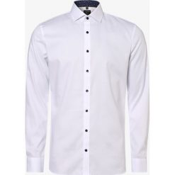 OLYMP No. Six - Koszula męska łatwa w prasowaniu, biały. Białe koszule męskie OLYMP No. Six, m, bez wzorów, z materiału, eleganckie, bez kołnierzyka, bez rękawów. Za 249,95 zł.