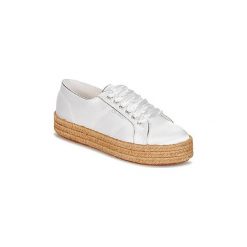 Buty Superga 2730 SATIN COTMETROPE W. Białe trampki i tenisówki damskie Superga, bez wzorów, bez zapięcia. Za 194,50 zł.