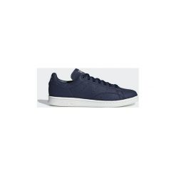 Buty adidas Buty Stan Smith. Niebieskie trampki męskie marki Adidas, bez wzorów, bez zapięcia. Za 399,00 zł.