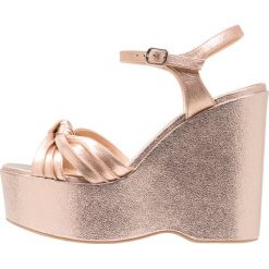 Rzymianki damskie: Office WRIGHT Sandały na obcasie rose gold