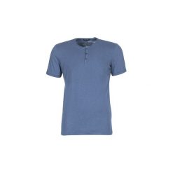 T-shirty z krótkim rękawem Sisley WECKO. Niebieskie t-shirty męskie marki Sisley, s, bez wzorów, bez kołnierzyka, krótkie. Za 103,20 zł.