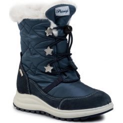 Śniegowce PRIMIGI - GORE-TEX 4376711 M Navy. Niebieskie śniegowce dziewczęce Primigi, bez zapięcia. W wyprzedaży za 289,00 zł.