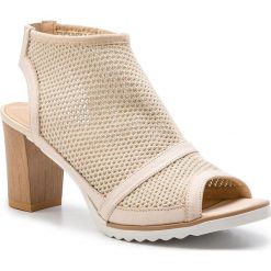 Sandały SERGIO BARDI - Casperia SS127332619RB 603. Brązowe klapki damskie Sergio Bardi, bez wzorów, ze skóry, bez obcasa, na obcasie. Za 319,00 zł.