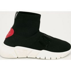 Love Moschino - Buty. Czarne buty sportowe damskie Love Moschino, z gumy. Za 959,90 zł.