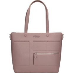 Nobo klasyczny miejski shopper torba na ramię a4. Szare torby damskie na zakupy Nobo, w paski, ze skóry ekologicznej, klasyczne, na ramię, bez dodatków. Za 179,00 zł.