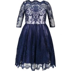 Sukienki hiszpanki: Chi Chi London Curvy DIANE Sukienka koktajlowa navy