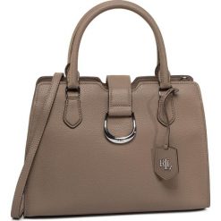 Torebka LAUREN RALPH LAUREN - Kenton 431724037017 Taupe. Szare torebki klasyczne damskie Lauren Ralph Lauren, bez wzorów, ze skóry, klasyczne, bez dodatków. W wyprzedaży za 769,00 zł.