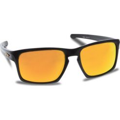Okulary przeciwsłoneczne OAKLEY - Sliver OO9262-27 Polished Black/Fire Iridium. Czarne okulary przeciwsłoneczne męskie aviatory Oakley, z tworzywa sztucznego. W wyprzedaży za 509,00 zł.