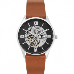 Zegarek SKAGEN - Holst Automatic SKW6613 Brown/Silver. Pomarańczowe zegarki męskie Skagen. W wyprzedaży za 799,00 zł.