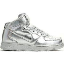 Buty sportowe chłopięce: Srebrne Buty Sportowe Easy Going