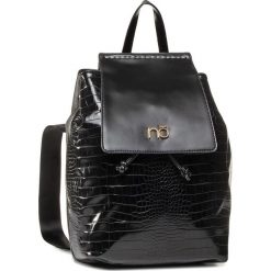 Plecak NOBO - NBAG-I2960-C020 Czarny. Czarne plecaki damskie Nobo, bez wzorów, ze skóry ekologicznej, eleganckie. W wyprzedaży za 209,00 zł.