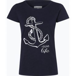 Marie Lund - T-shirt damski, niebieski. Niebieskie t-shirty damskie Marie Lund, l, bez wzorów, z bawełny, bez kołnierzyka. Za 49,95 zł.