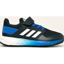 Adidas Performance - Buty dziecięce FortaFaito EL. Czarne trampki chłopięce adidas Performance, z nadrukiem, z gumy, sportowe, bez zapięcia. Za 179,90 zł.