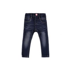 NAME IT Girls Spodnie Jeans NITSUS dark blue denim. Niebieskie spodnie niemowlęce marki Name it, z bawełny. Za 79,00 zł.