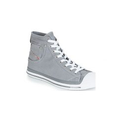 Buty Diesel EXPOSURE. Szare trampki męskie Diesel, bez wzorów, bez zapięcia. Za 351,20 zł.