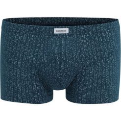 Bokserki męskie CECEBA 3XL Plus. Szare bokserki męskie Ceceba, bez wzorów, z dzianiny. Za 66,99 zł.