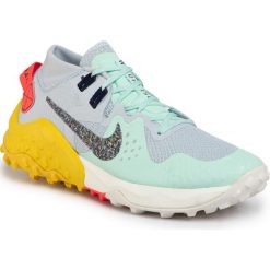 Buty NIKE - Wildhorse 6 BV7099 400 Aura/Blackened Blue/Mint Foam. Szare buty sportowe damskie Nike, bez wzorów, z tworzywa sztucznego, sportowe, do biegania. Za 499,00 zł.