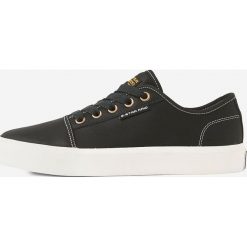 G-Star Raw - Buty. Czarne sneakersy męskie G-Star RAW, z okrągłym noskiem, na sznurówki. W wyprzedaży za 239,90 zł.