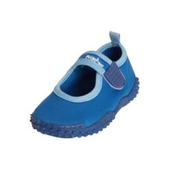 Playshoes Buty do wody Aqua + UV50+ niebieski. Niebieskie buciki niemowlęce chłopięce marki Playshoes, z elastanu. Za 59,00 zł.