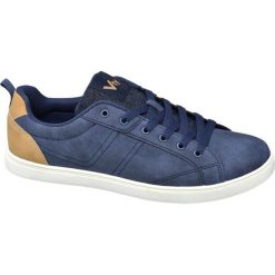 Sneakersy męskie Vty niebieskie. Niebieskie sneakersy męskie Vty, na sznurówki. Za 89,90 zł.