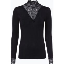 Y.A.S - Damska koszulka z długim rękawem – Yasblace, niebieski. Niebieskie t-shirty damskie marki Y.A.S, s, z koronki. Za 119,95 zł.