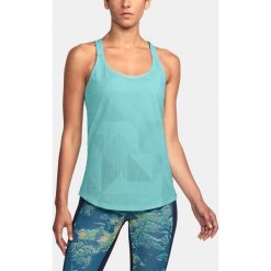 Topy sportowe damskie: Under Armour Koszulka damska HeatGear® Armour Supervent Tank niebieska r. S (1300068)