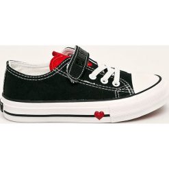 Big Star - Tenisówki dziecięce. Czarne trampki dziewczęce z gumy. Za 109,90 zł.