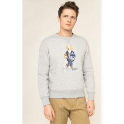 Bluza Polo Ralph Lauren Magic 710782859. Białe bluzy męskie Polo Ralph Lauren, xl, bez wzorów, z bawełny, polo, bez rękawów, bez kaptura. Za 729,00 zł.