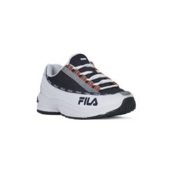 Buty Fila DSTR97. Białe trampki męskie Fila, bez wzorów, bez zapięcia. Za 435,60 zł.