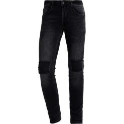 Spodnie męskie: Redefined Rebel STOCKHOLM Jeansy Slim Fit black