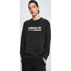 Adidas Originals - Bluza. Czarne bluzy męskie adidas Originals, s, z nadrukiem, z bawełny, z kapturem, bez rękawów, bez kaptura. W wyprzedaży za 249,90 zł.