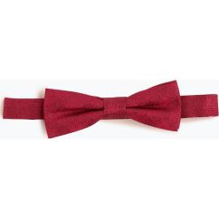 Finshley & Harding London - Muszka męska z jedwabiu, lila. Szare muszki męskie marki Finshley & Harding London, bez wzorów, eleganckie. Za 69,95 zł.