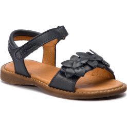 Sandały FRODDO - G3150128-7 M Dark Blue. Niebieskie sandały dziewczęce marki Froddo, ze skóry, bez zapięcia. Za 249,00 zł.