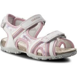 Sandały dziewczęce: Sandały GEOX – J S.Roxanne A J52D9A 050EE C0814 D White/Lt Pink