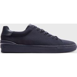 Kazar Studio - Buty. Niebieskie sneakersy męskie Kazar Studio, z okrągłym noskiem, na sznurówki. Za 259,90 zł.