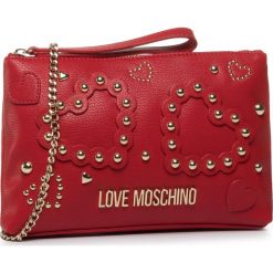 Torebka LOVE MOSCHINO - JC4033PP1ALE0500 Rosso. Czerwone torebki klasyczne damskie Love Moschino, bez wzorów, ze skóry ekologicznej, wizytowe, bez dodatków. W wyprzedaży za 389,00 zł.